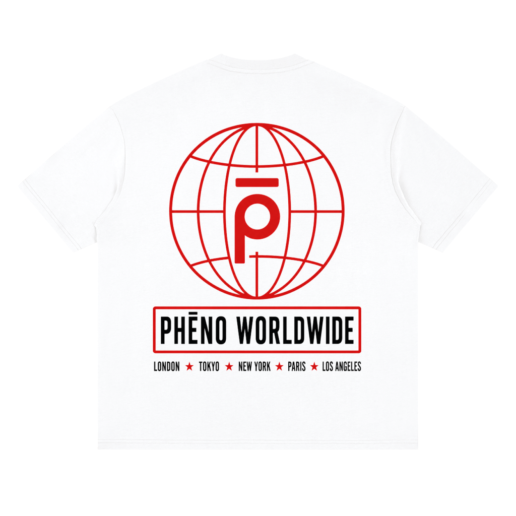 phēno Worldwide Streetwear Drop Shoulder Tee