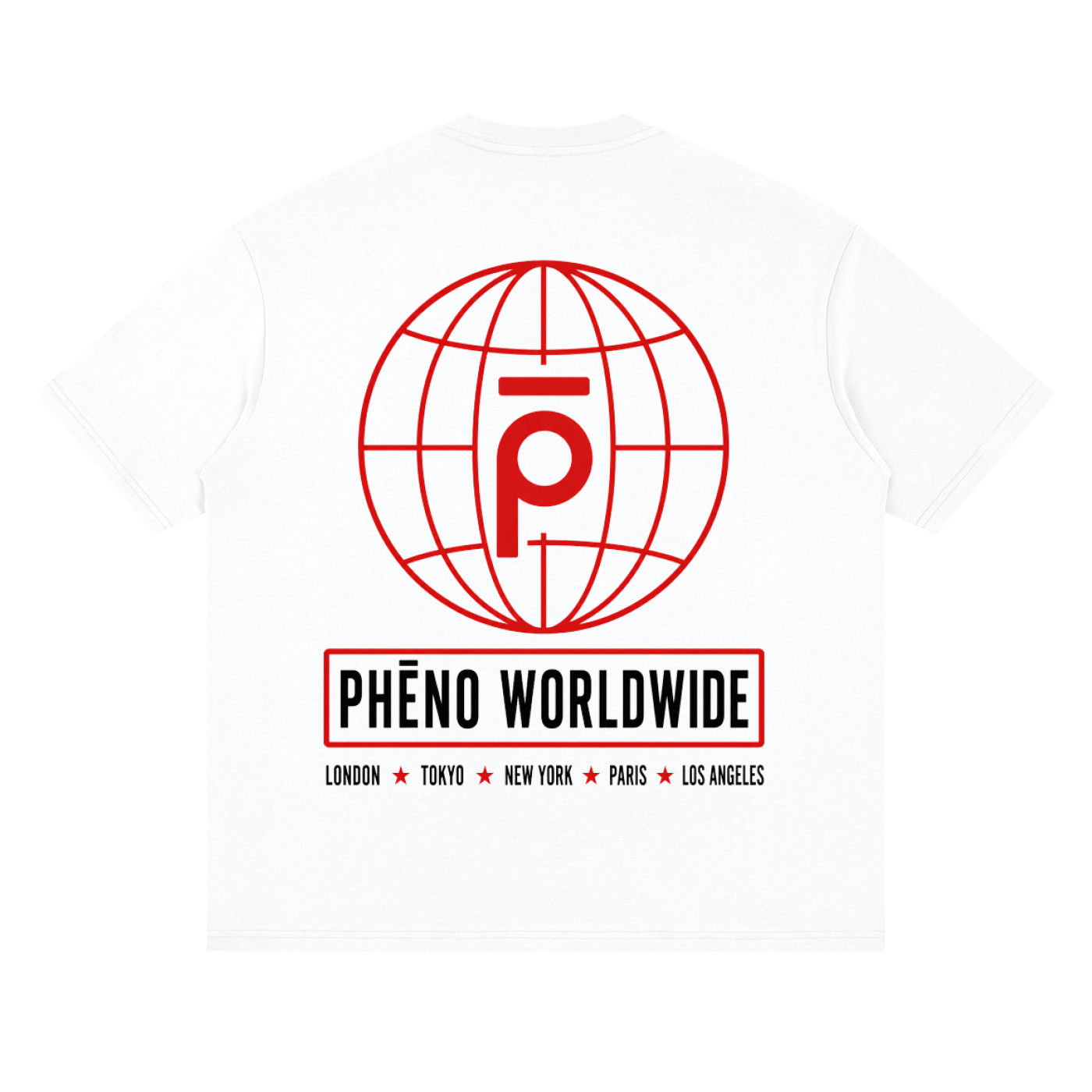 phēno Worldwide Streetwear Drop Shoulder Tee