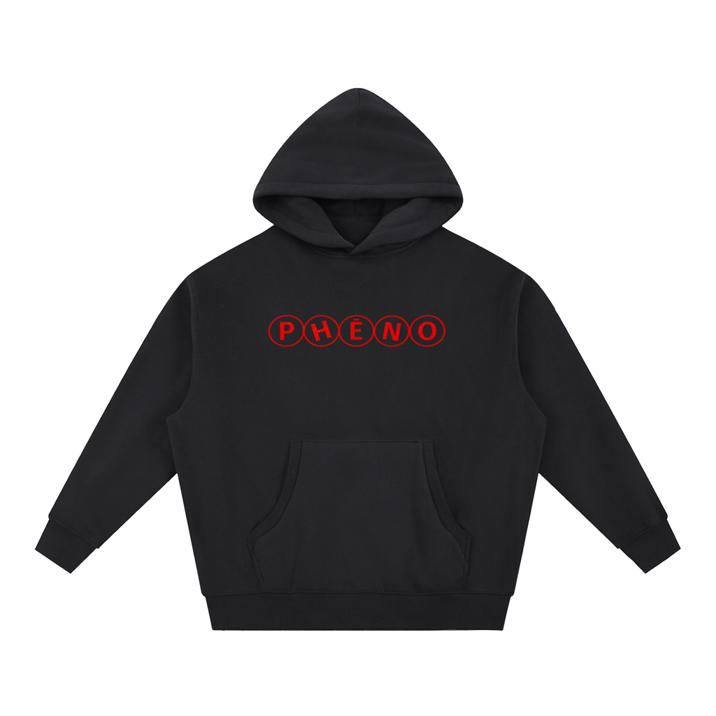 Peace Dealer Essential Oversized Boxy Fit Fleece Hoodie