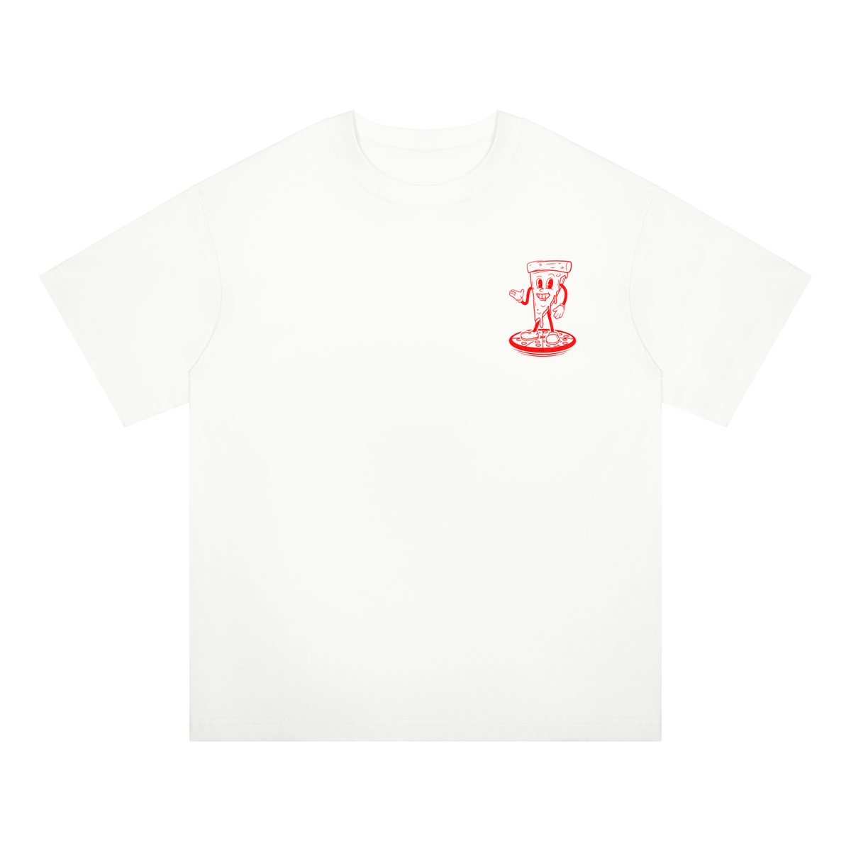 Pizza Club Unisex Oversized Drop Shoulder T-Shirt