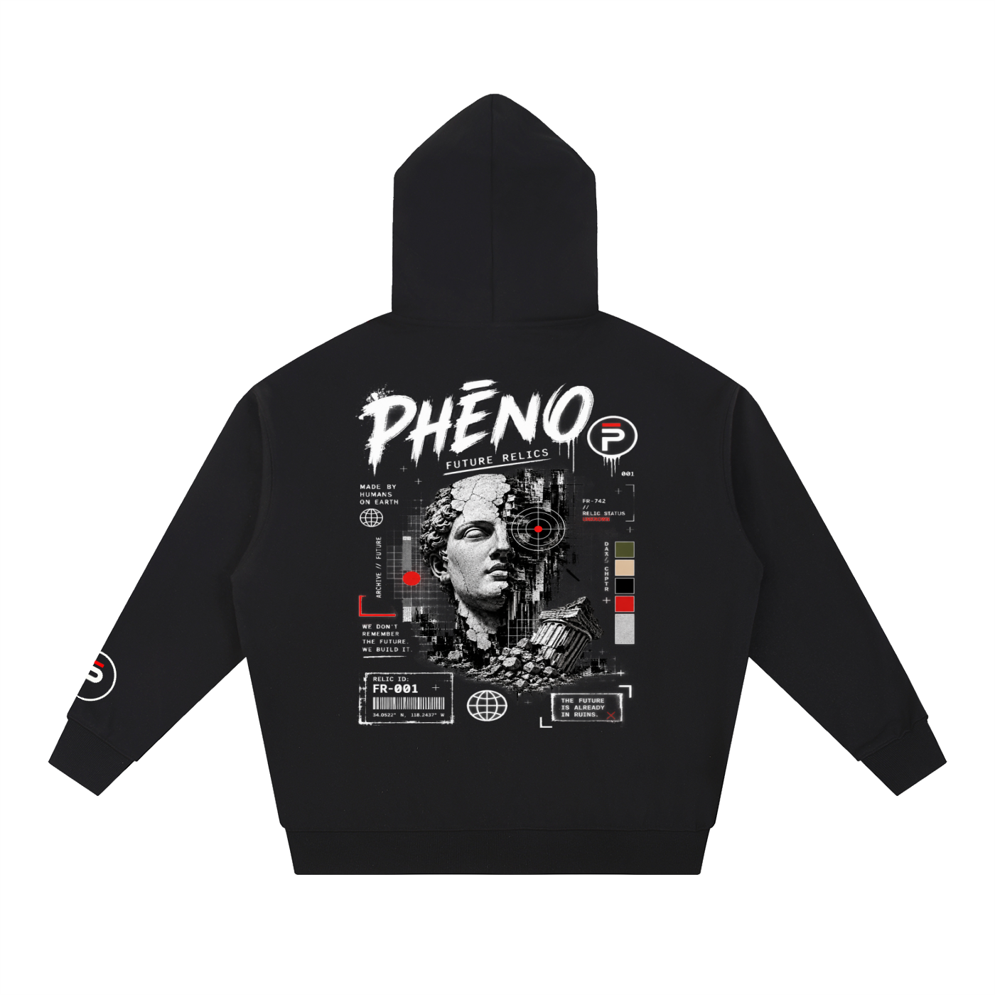 Future Relics 01 Essential Heavyweight Hoodie