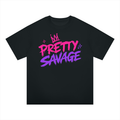 Pretty Savage Unisex Oversized Drop Shoulder T-Shirt