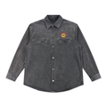 phēno Skate Club Happy Sun  Denim Vintage Washed Heavyweight Jacket