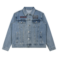 phēno Skate Club Unisex Vintage Wash Denim Jacket