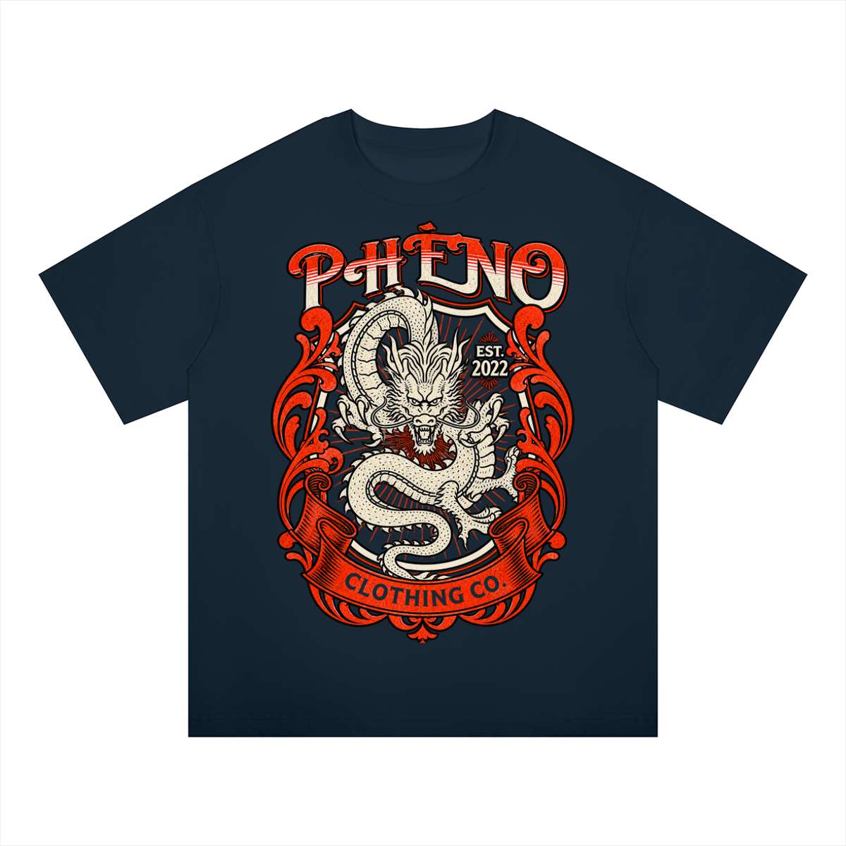 Dragon Clothing Co. Unisex Oversized Drop Shoulder T-Shirt