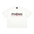 phēno Future Logo Unisex Boxy Drop Shoulder T-Shirt