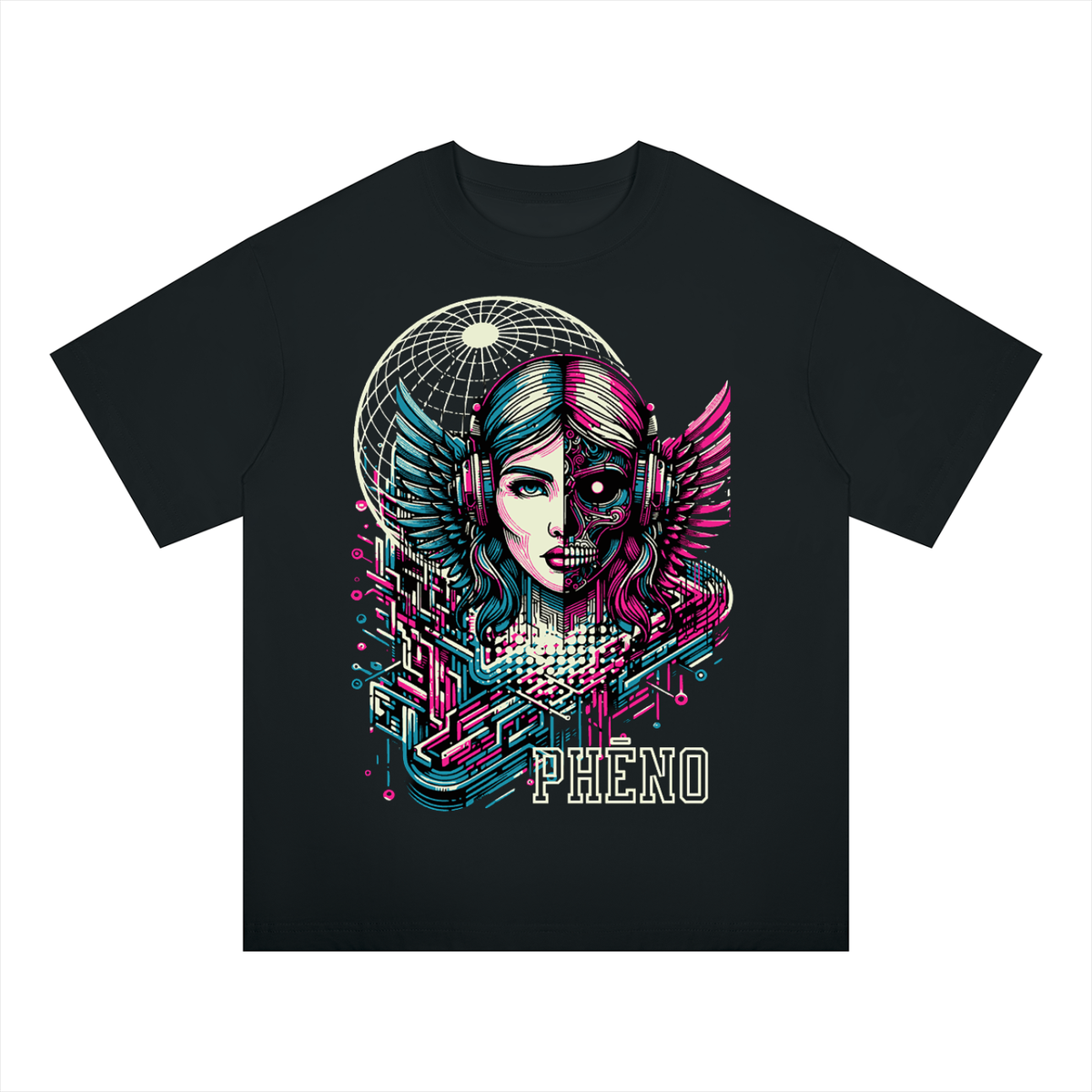 Digital Being Unisex Oversized Drop Shoulder T-Shirt