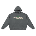 phēno Future Logo Unisex Vintage Wash Boxy Hoodie