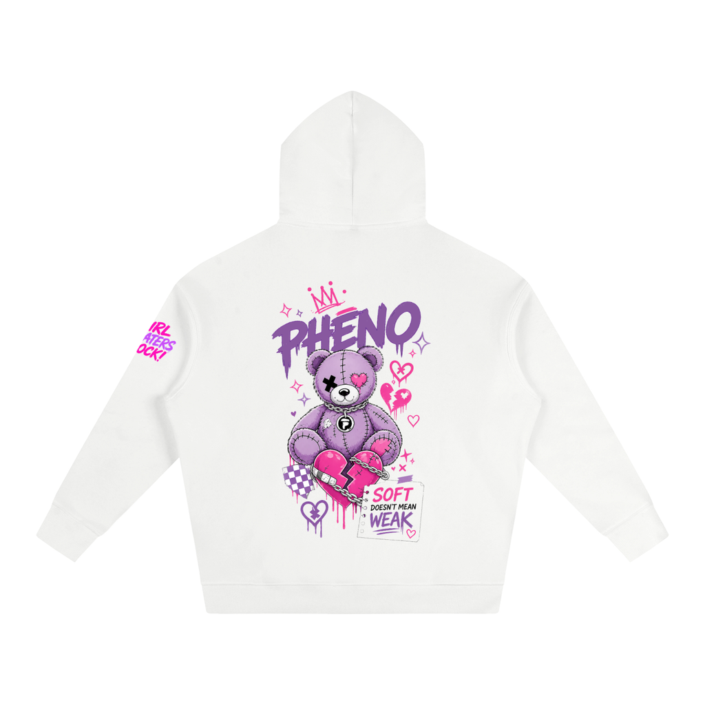Pretty Savage Soft Not Week Oversize Fleeced Hoodie