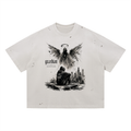 Guardian Vintage Washed Distressed Boxy Oversized T-Shirt