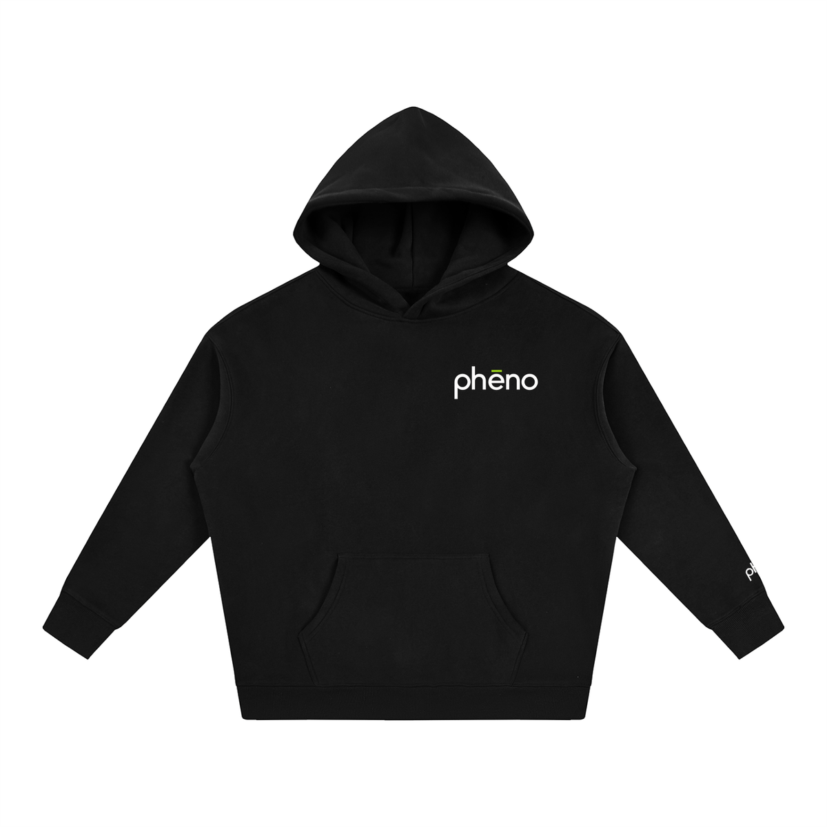 phēno Classic Logo Oversize Fleeced Hoodie