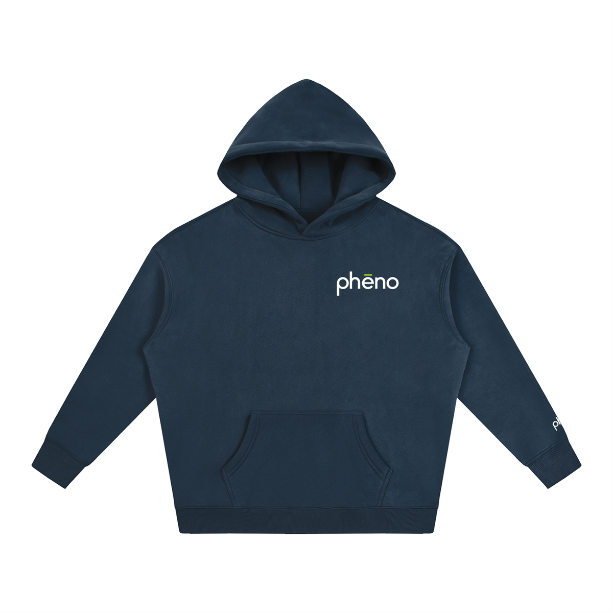 phēno Classic Logo Oversize Fleeced Hoodie