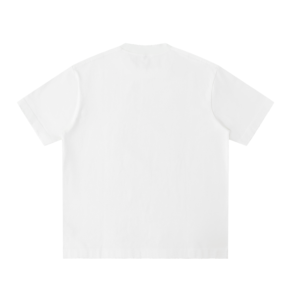 Street Archives 02  Heavyweight Vintage Washed Frayed T-Shirt