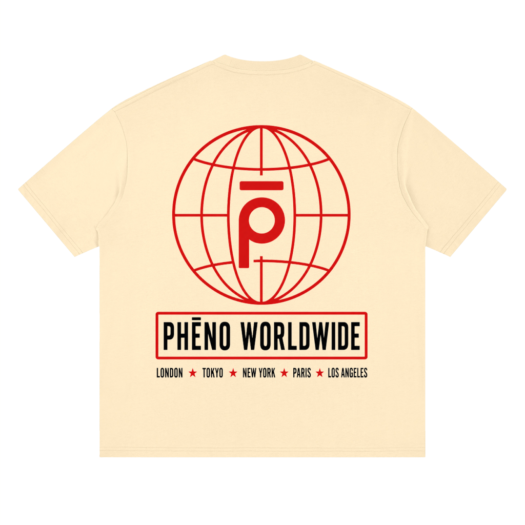 phēno Worldwide Streetwear Drop Shoulder Tee