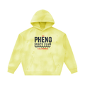 phēno Skate Club Unisex Sunfade Frayed Fleece Hoodie