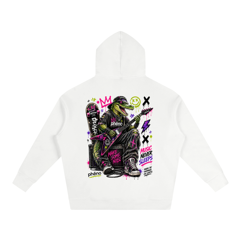 Pop Chaos After While Crocodile Oversize Fleeced Hoodie