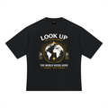 The World Needs Hope Unisex Heavyweight Oversized T-Shirt