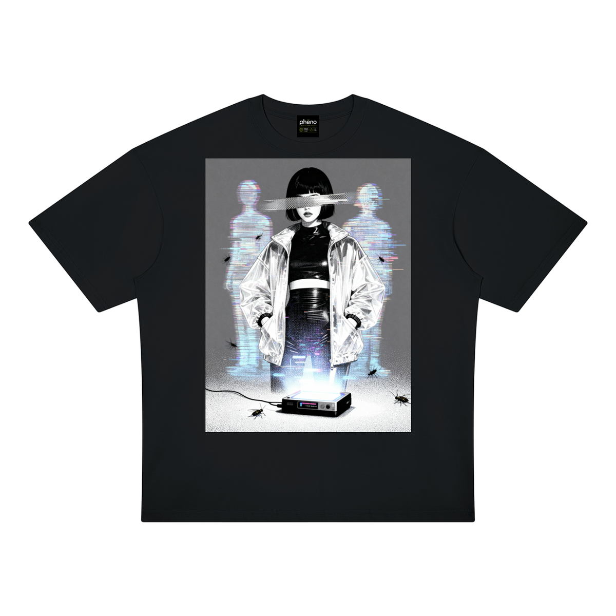 Holo Void Unisex Oversized Drop Shoulder T-Shirt