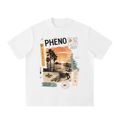 California Relics 01 Heavyweight Vintage Washed Frayed T-Shirt