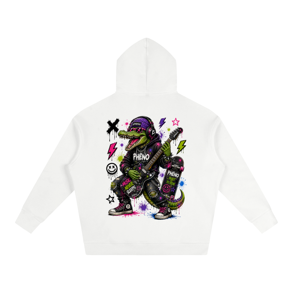 Pop Chaos See Ya Later Alligator Oversize Fleeced Hoodie