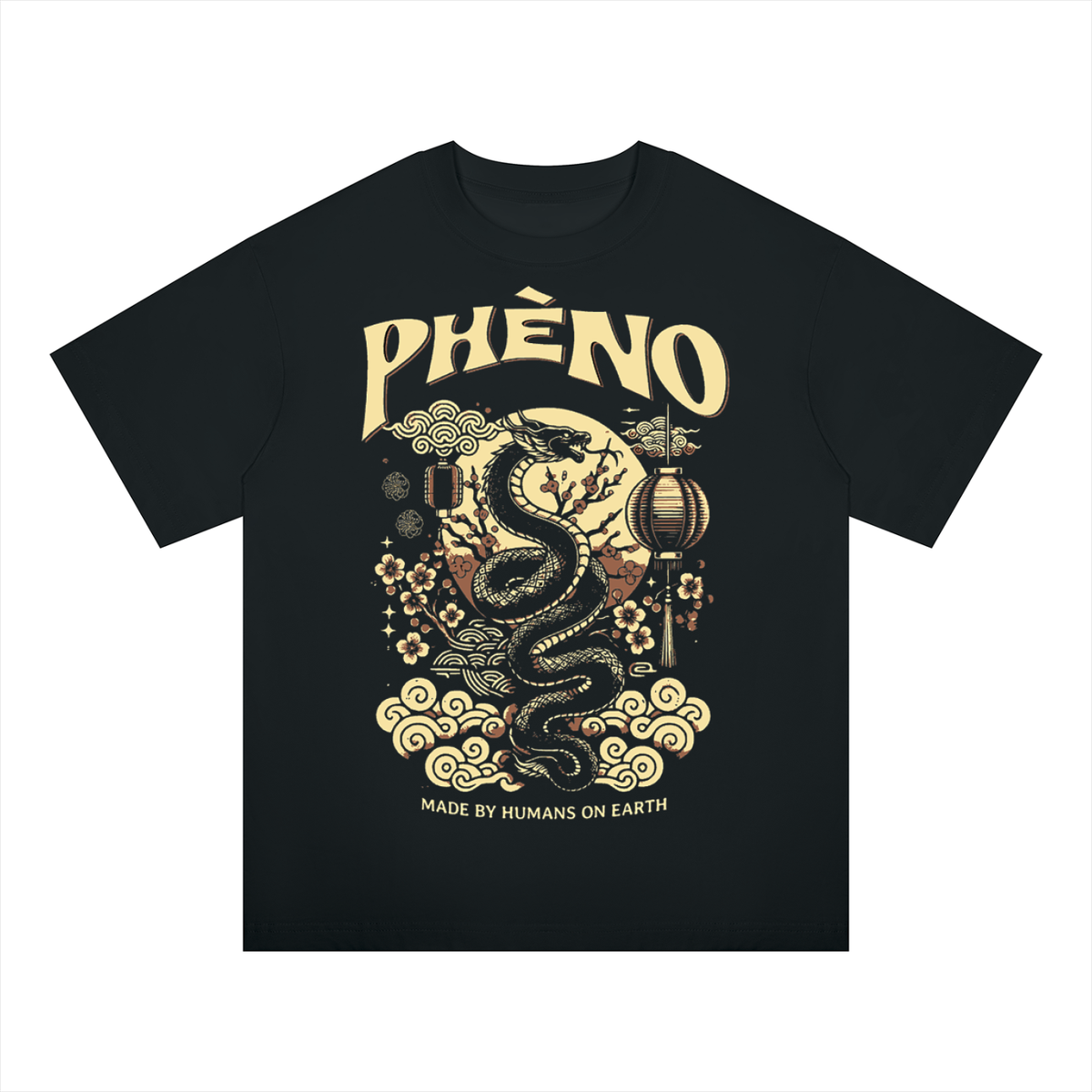 Rise of the Dragon Unisex Oversized Drop Shoulder T-Shirt