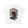 Sacred Streets Rose Above Unisex Oversized T-Shirt
