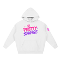 Pretty Savage Girl Skaters Rock Too Essential Heavyweight Hoodie