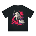 Skateface Unisex Oversized Drop Shoulder T-Shirt
