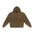 phēno Hand-Frayed Sunfade Zip Hoodie