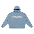 phēno Future Logo Unisex Vintage Wash Boxy Hoodie