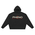 phēno Future Logo Unisex Vintage Wash Boxy Hoodie