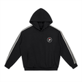 phēno Future Logo p Side Stripe Drop-Shoulder Hoodie