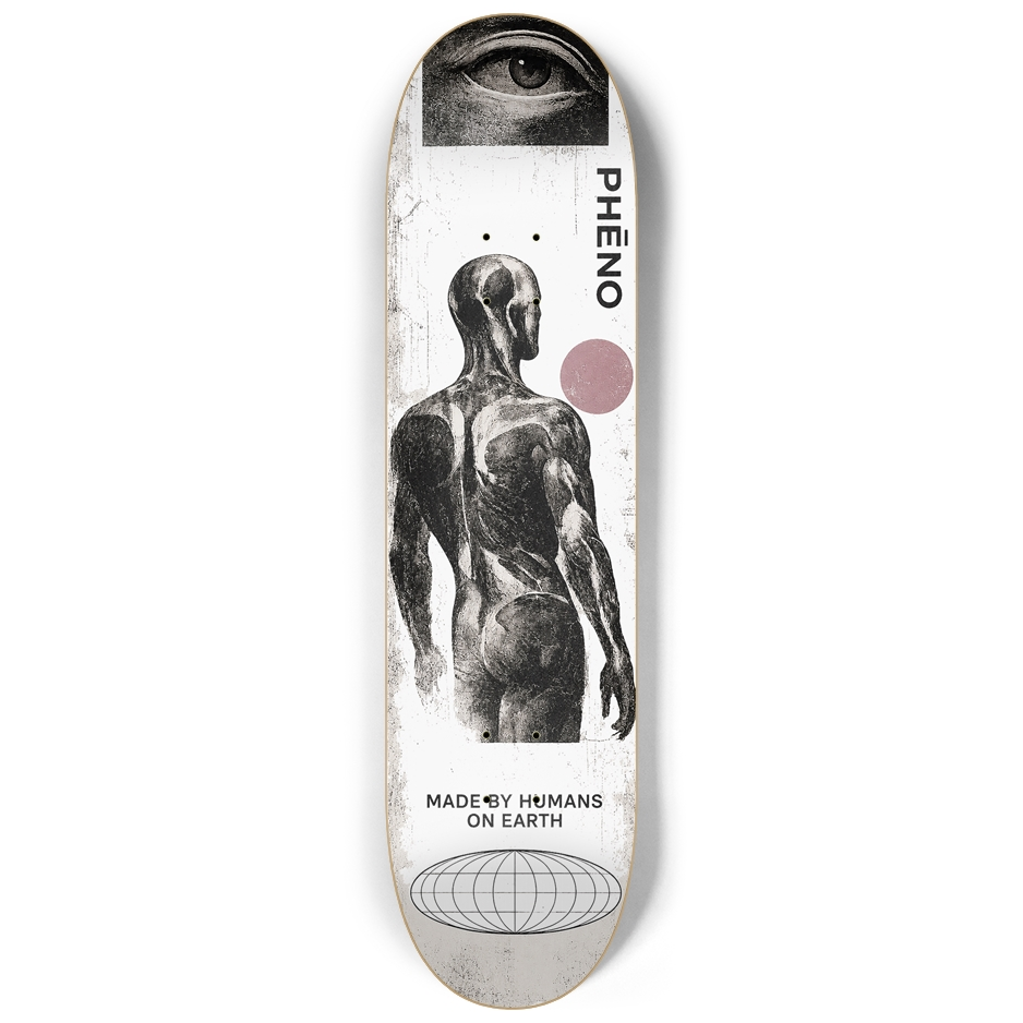 Human Vision Custom Skateboard