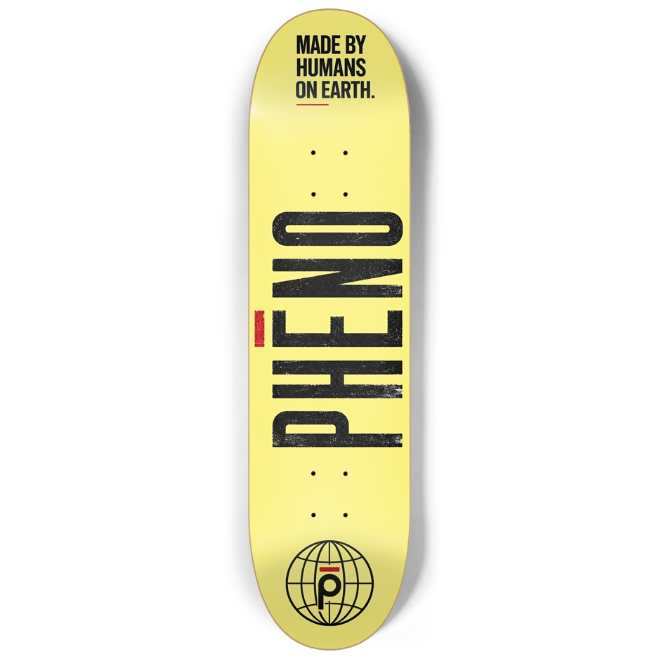 Made by Humans Banana Custom Skateboard