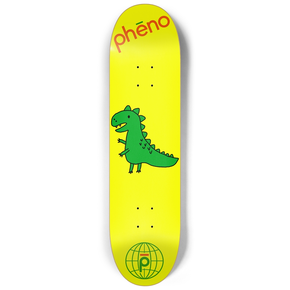 Never Lose Your Dinosaur Custom Skateboard