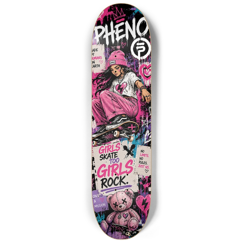 Pretty Savage 04 Custom Skateboard