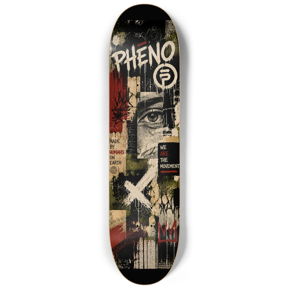 Born From Chaos 02 Custom Skateboard