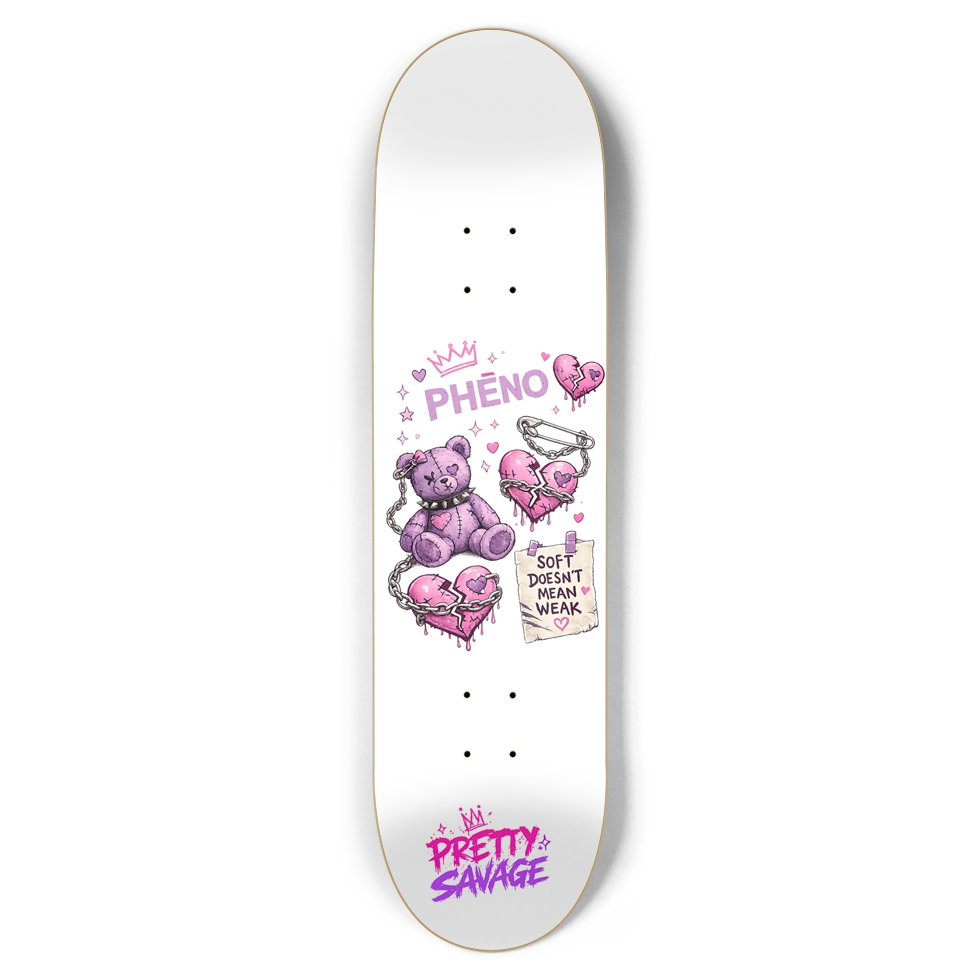 Pretty Savage Custom Skateboard