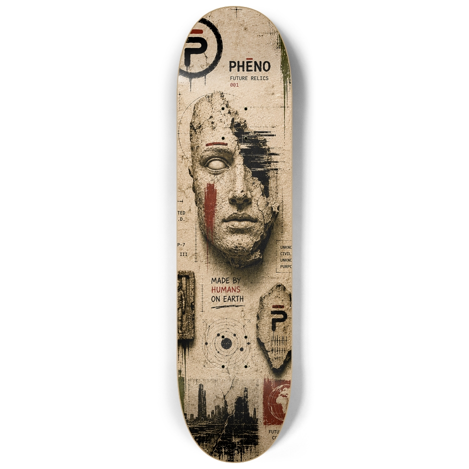 Future Relics Custom Skateboard